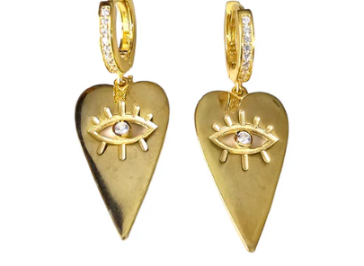 AROS DE PLATA BAÑADOS EN ORO DE 18 K BY TURKIA VENDIDOS POR ITS TURKIYE Y BEAUTY BRANDS