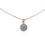 COLLAR GOZ TURKUAZ PLATA 925
