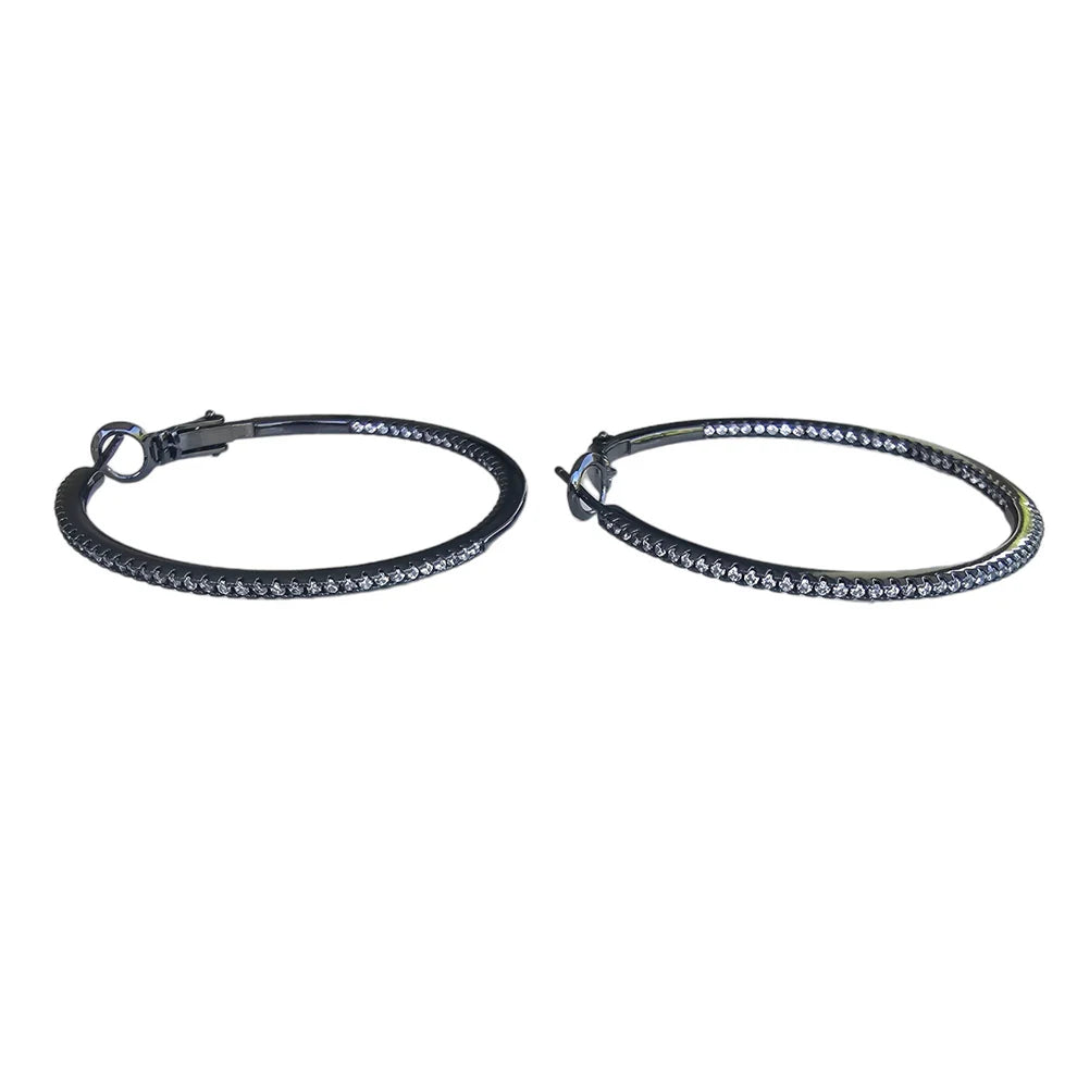 ARO ARGOLLA SHEM N PLATA 925 - Black