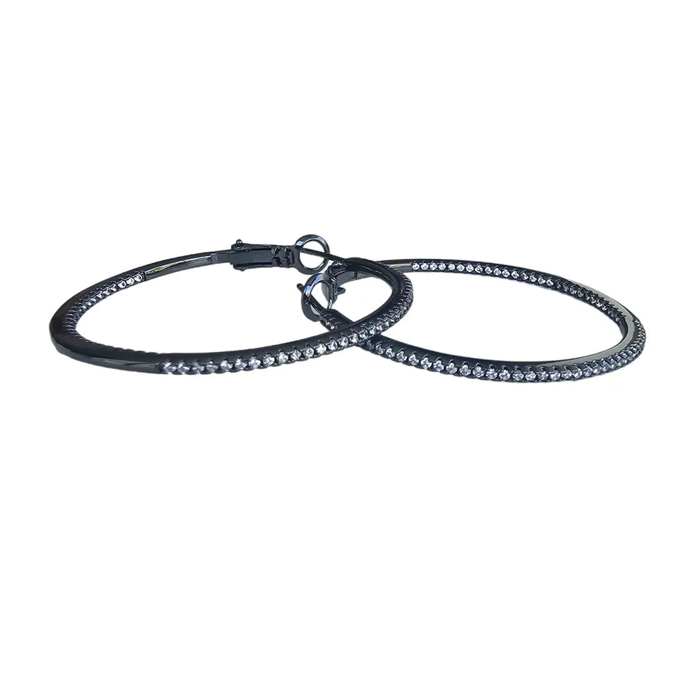 ARO ARGOLLA SHEM N PLATA 925 - Black