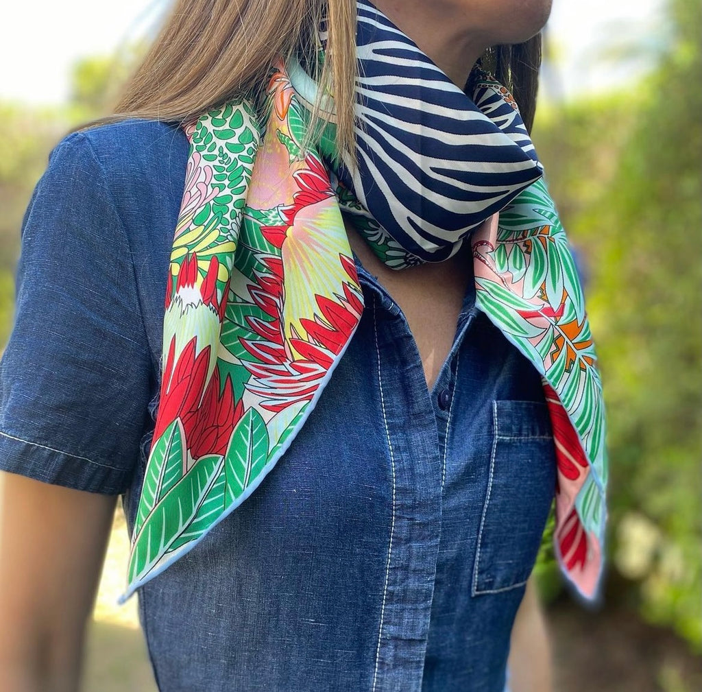 Pañuelo Zebra Spring