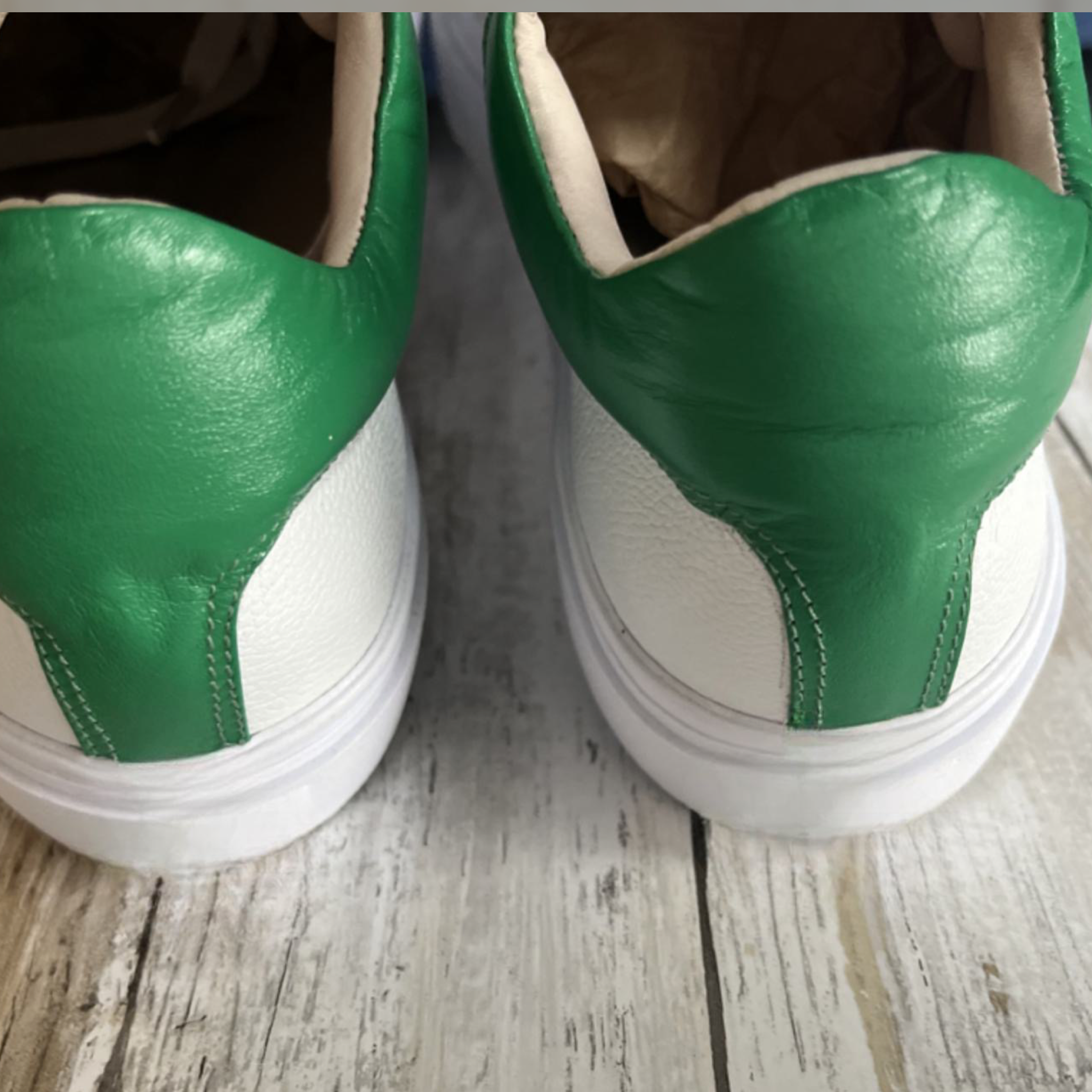 Zapatilla Talonera Verde