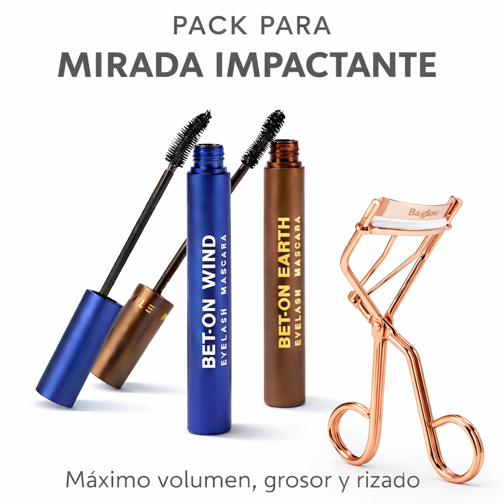 mascaras de pestañas y encrespador
