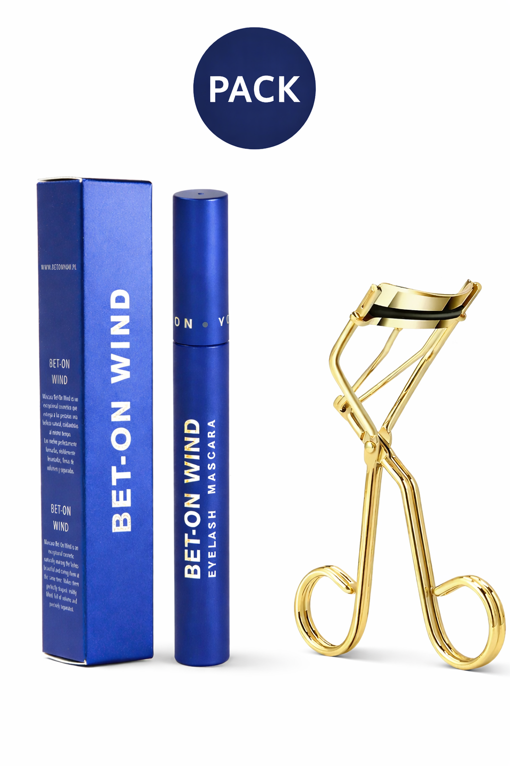 PACK EYELASH CURLER + MASCARA DE PESTAÑAS BET ON YOU