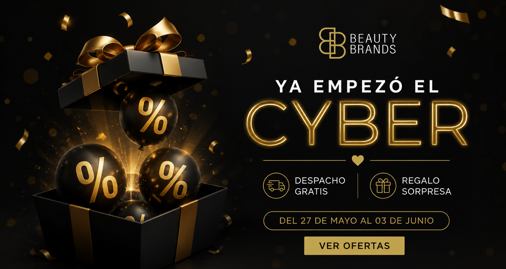 Cyber descuentos en Beauty brands 