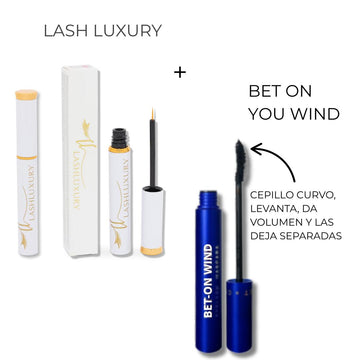 Pack Serum Lash Luxury Serum 3,5 mL + Máscara Pestañas Bet On you Win