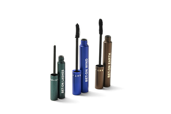 Pask que incluye serum de pestañas Bet on lashes más mascaras de pestañas bet on earth y bet on wind