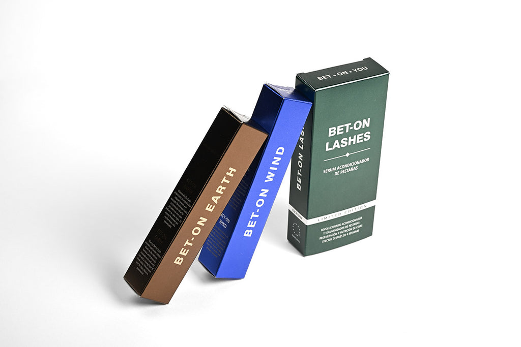 Pask que incluye serum de pestañas Bet on lashes más mascaras de pestañas bet on earth y bet on wind